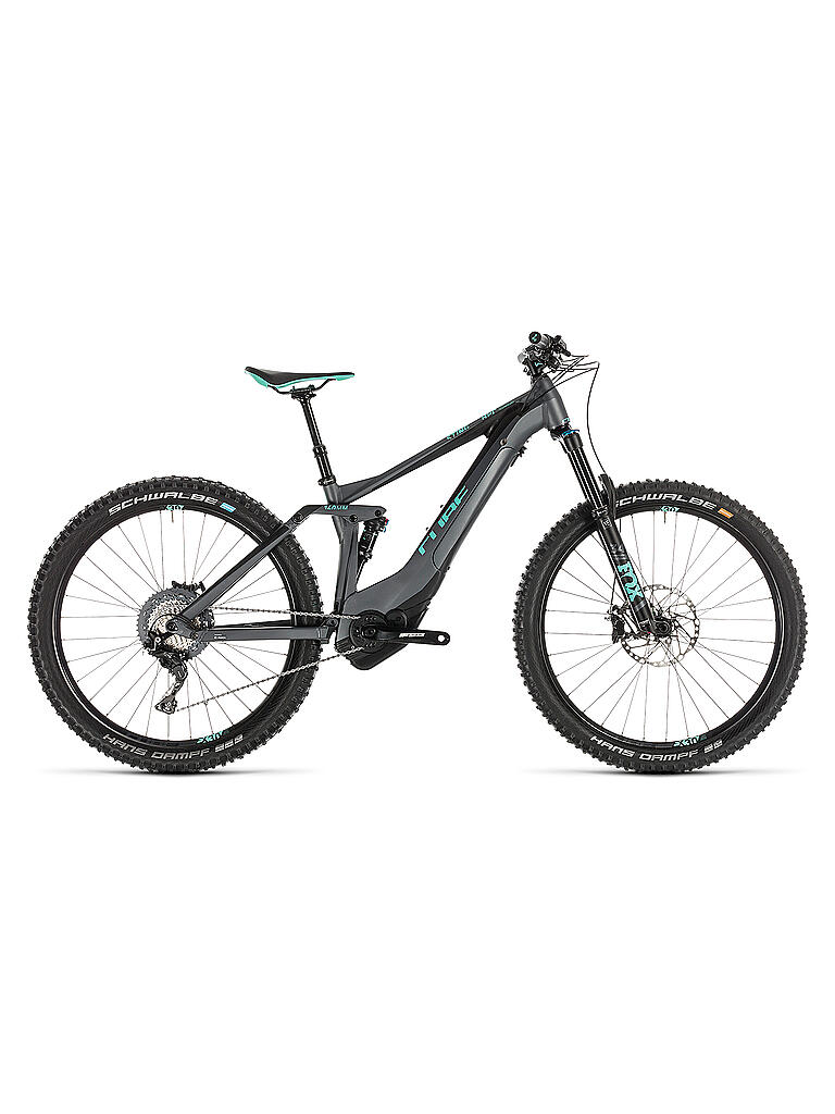 CUBE | Damen E-Mountainbike 27,5" Sting Hybrid 140 SL 500 KIOX 2019 | grau