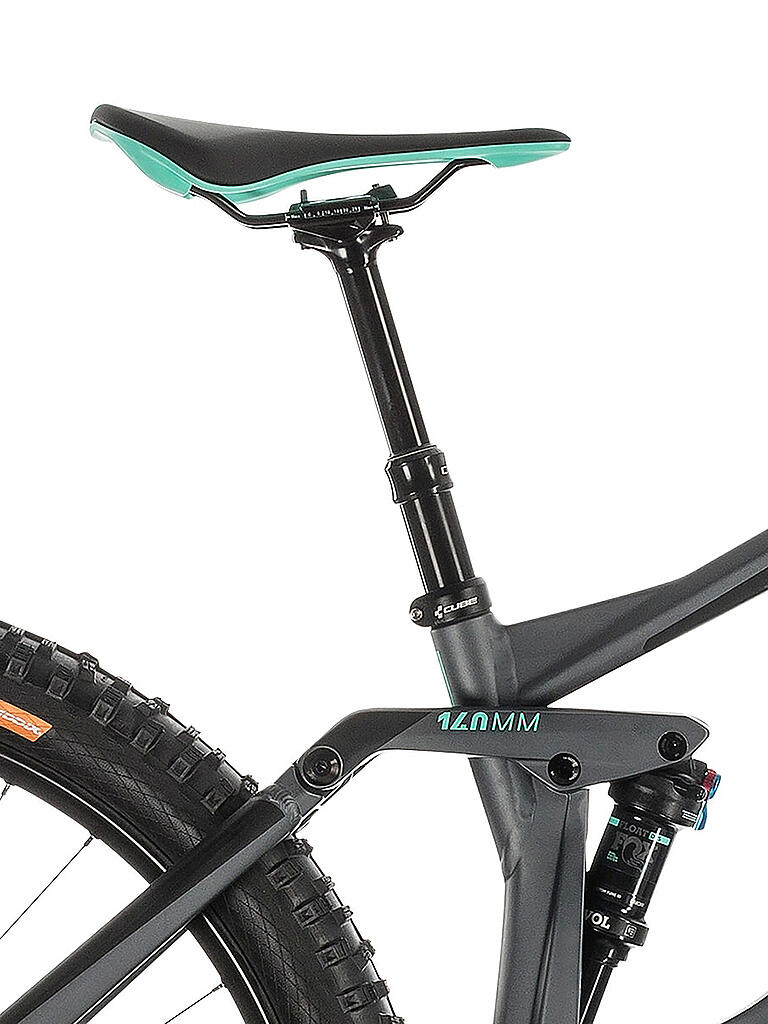 CUBE | Damen E-Mountainbike 27,5" Sting Hybrid 140 SL 500 KIOX 2019 | grau