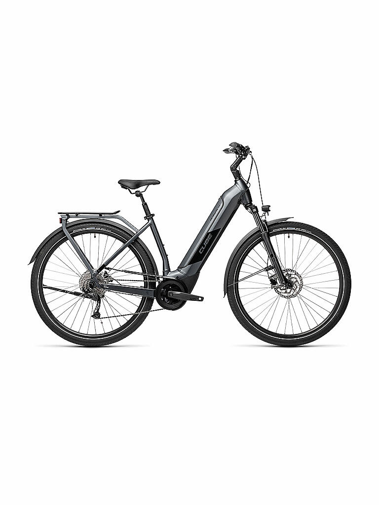 CUBE | Damen E-Trekkingbike 28" Kathmandu Hybrid ONE 625 2021 | grau