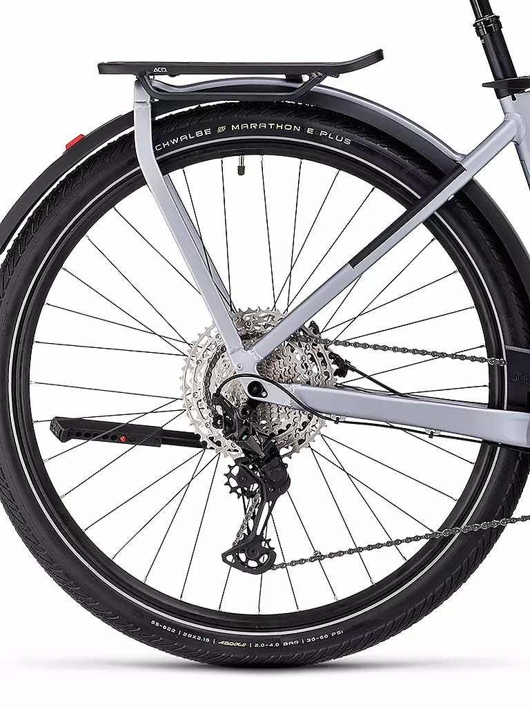 CUBE | Damen E-Trekkingbike 28" Kathmandu Hybrid SLX 750 2023 | silber