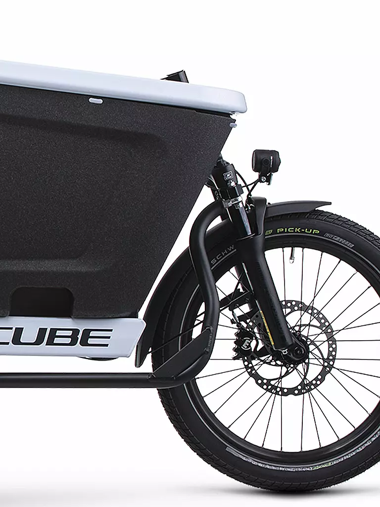 CUBE | E-Lastenrad Cargo Dual Hybrid 1000 2022 | weiss