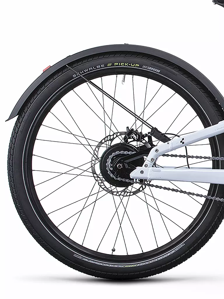 CUBE | E-Lastenrad Cargo Dual Hybrid 1000 2022 | weiss