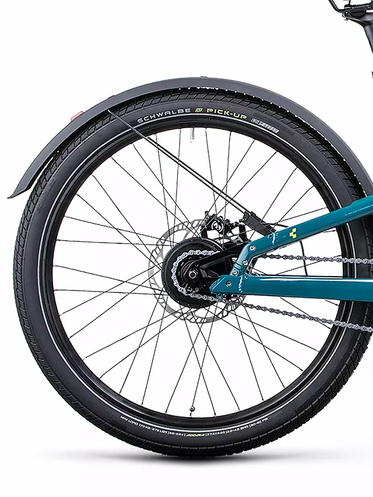 CUBE | E-Lastenrad Cargo Hybrid 500  | blau