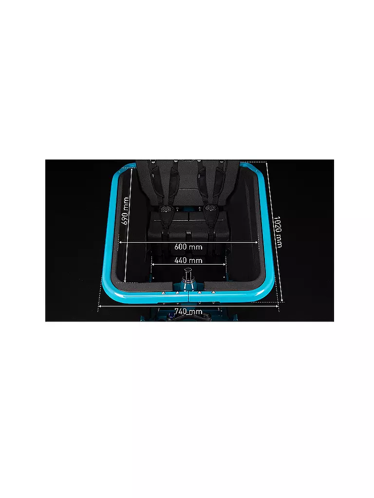 CUBE | E-Lastenrad Cargo Sport Hybrid 500 | weiss