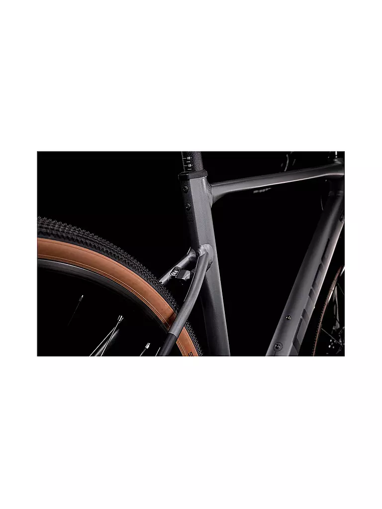 CUBE | Gravel Bike Nuroad Pro  | grau