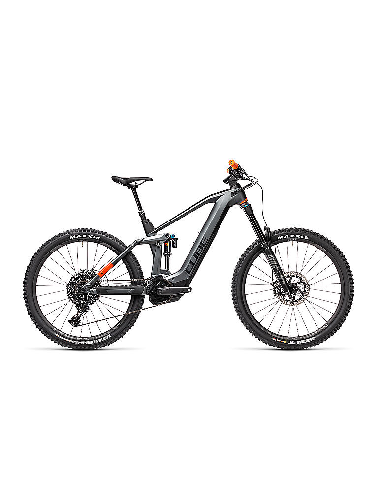 CUBE | Herren E-Mountainbike 27,5" Stereo Hybrid 160 HPC TM 625 2021 | grau