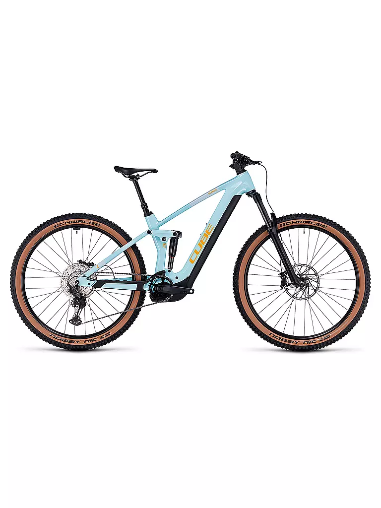 CUBE | Herren E-Mountainbike 27,5-29" Stereo Hybrid 140 HPC Race 625 | hellblau