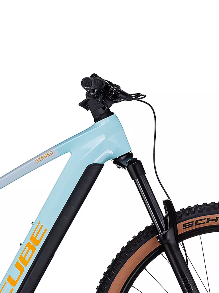 CUBE | Herren E-Mountainbike 27,5-29" Stereo Hybrid 140 HPC Race 625 | hellblau