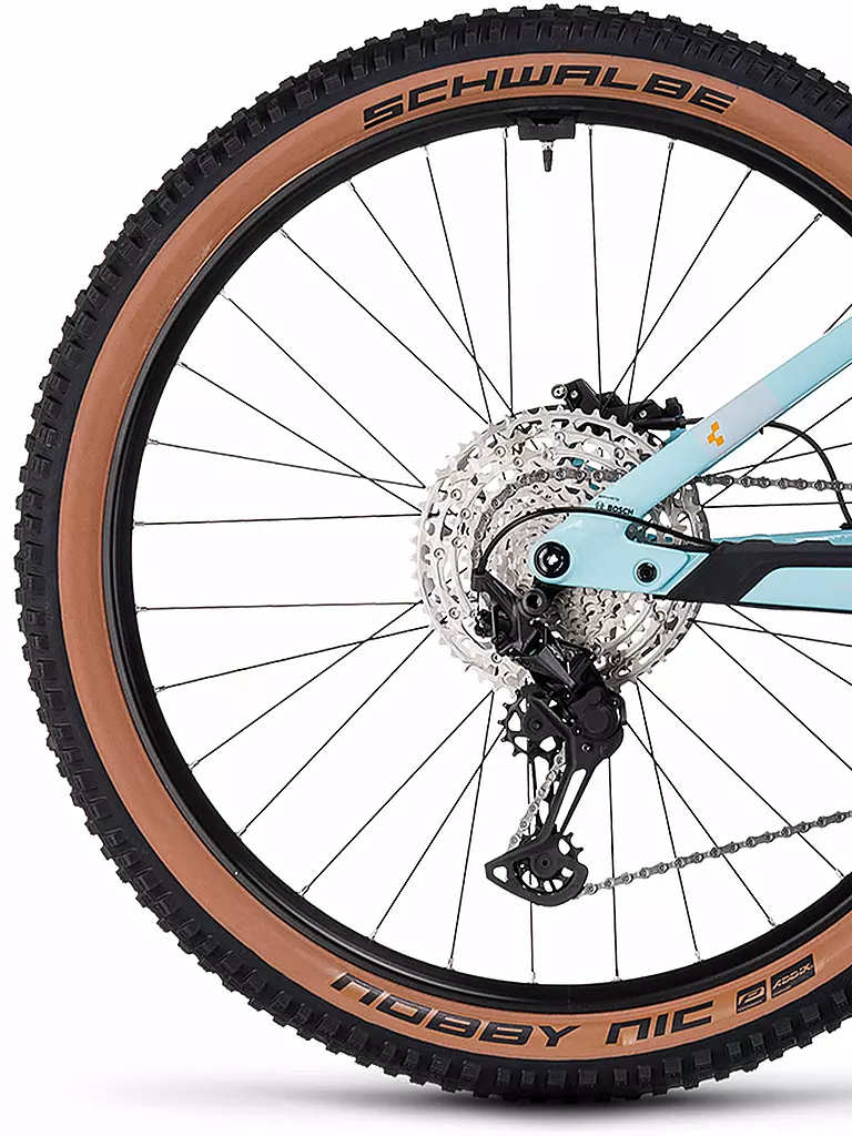 CUBE | Herren E-Mountainbike 27,5-29" Stereo Hybrid 140 HPC Race 625 | hellblau