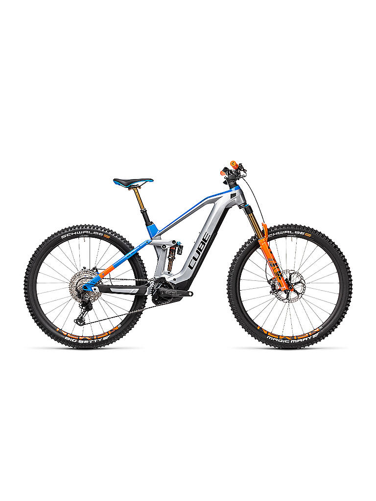 CUBE | Herren E-Mountainbike 29" Stereo Hybrid 140 HPC Actionteam 625 KIOX 2021 | silber