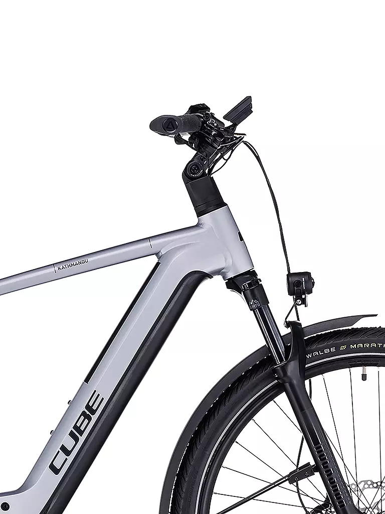 CUBE | Herren E-Trekkingbike 28" Kathmandu Hybrid SLX 750 | silber