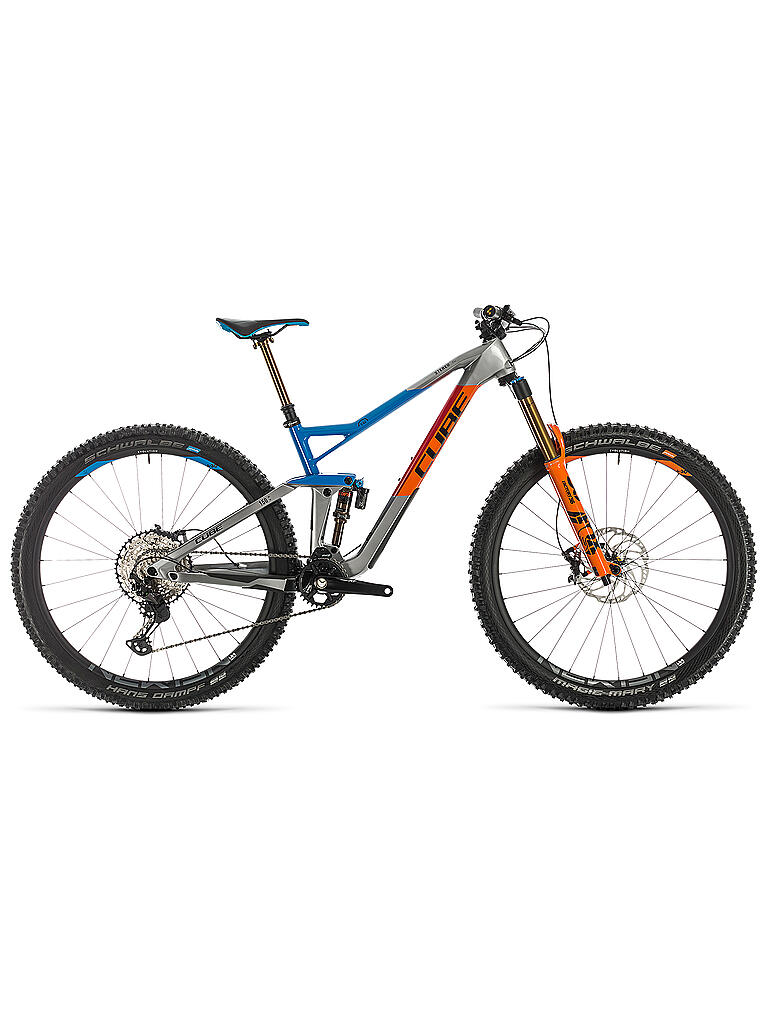 CUBE | Herren Mountainbike 29" Stereo 150 C:62 SL 29 Actionteam 2020 | silber