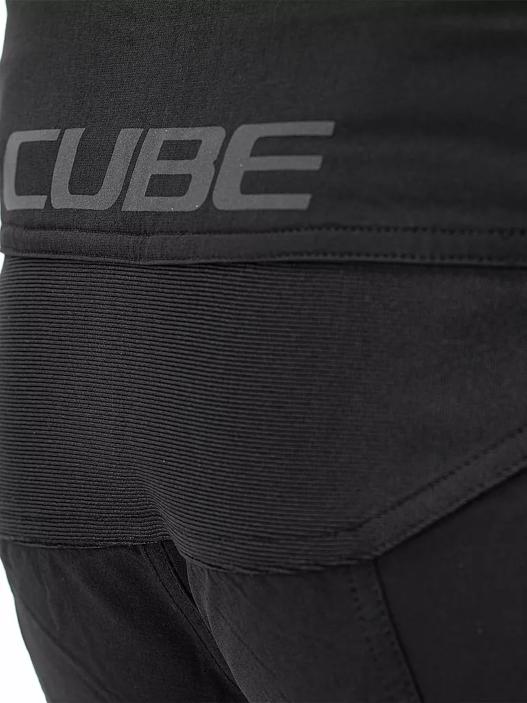 CUBE | Herren Radshort Edge X Actionteam | schwarz