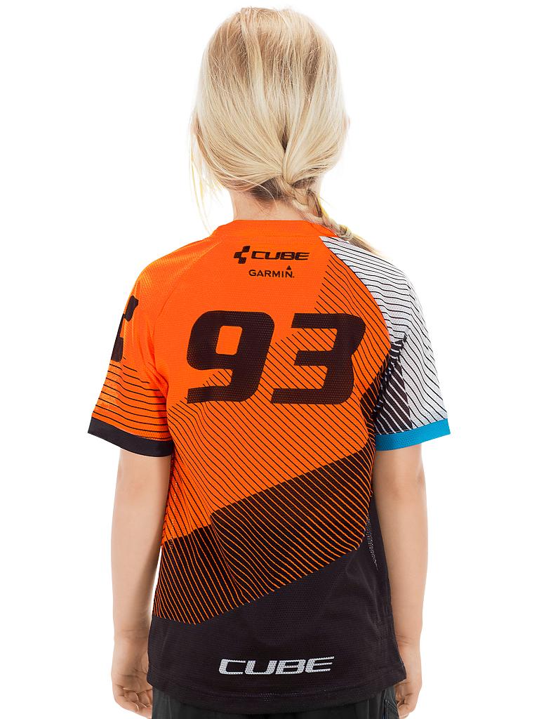 CUBE | Kinder Biketrikot EDGE Action Team | orange