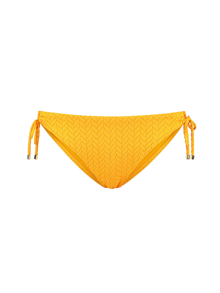 CYELL Bikinihose Bindebändchen Polyamid-Esasthan-Lurex Orange