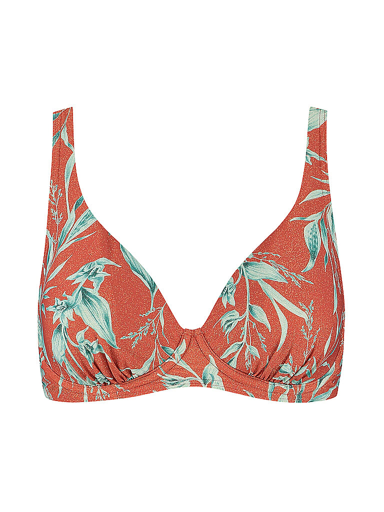 CYELL Bikinioberteil Rusty Rose Polyamid-Polyester Braun