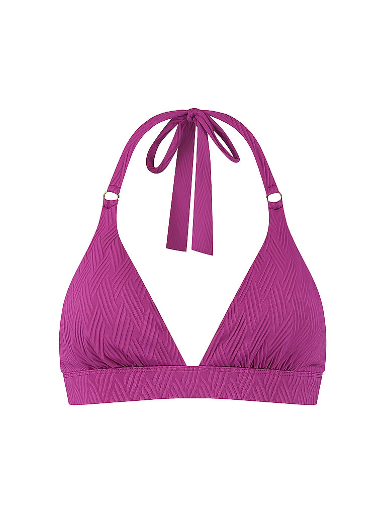 CYELL Bikinioberteil Neckholder Top Polyester Pink