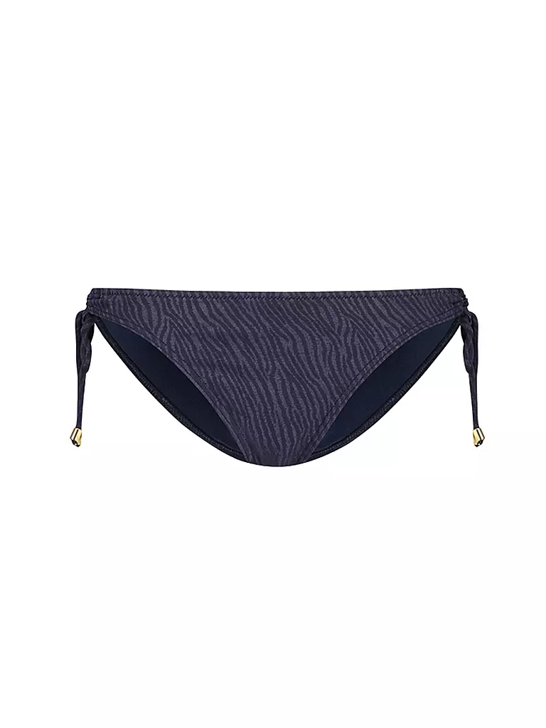CYELL | Damen Bikinihose Midnight Zebra | blau
