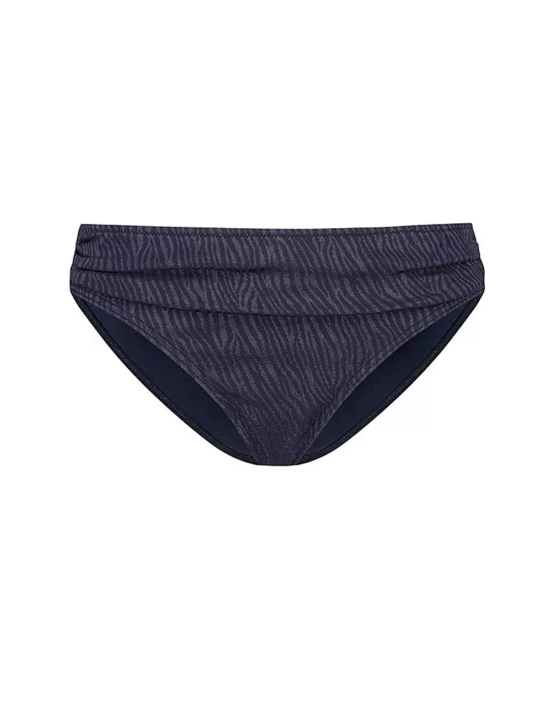 CYELL | Damen Bikinihose Midnight Zebra | blau