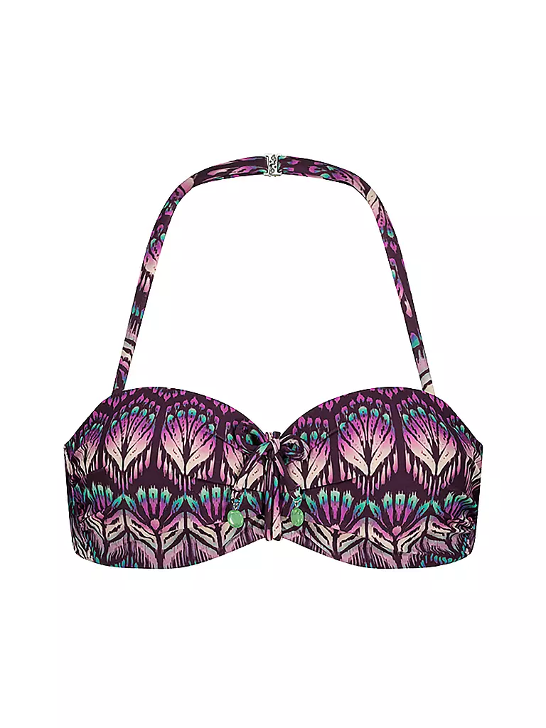 CYELL | Damen Bikinioberteil Peacock | lila