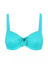 CYELL | Damen Bikinioberteil Sea Sparkle | türkis