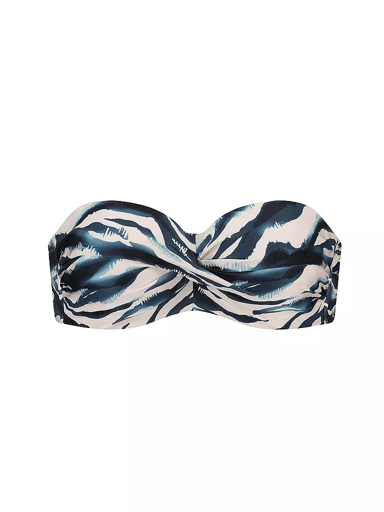 CYELL | Damen Bikinioberteil Wavy Water | blau