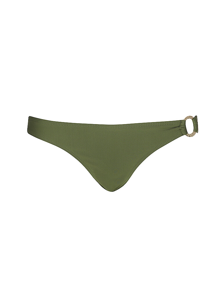 darling harbour Bikinihose Ring Dekoriert Polyester-Elasthan Olive