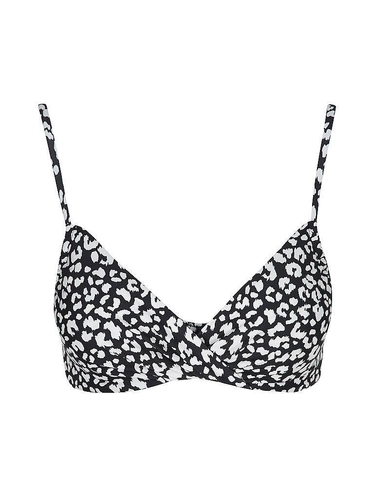 Damen Bikinioberteil Twisted schwarz 38 W