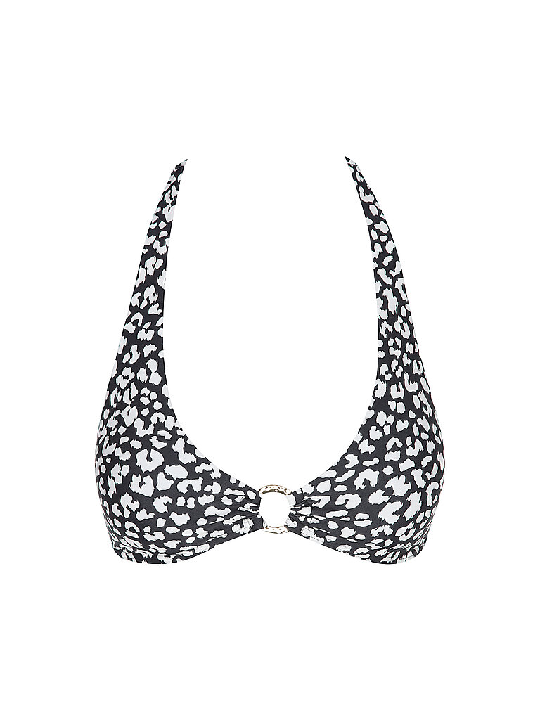 Damen Bikinioberteil Neckholder schwarz 36 W