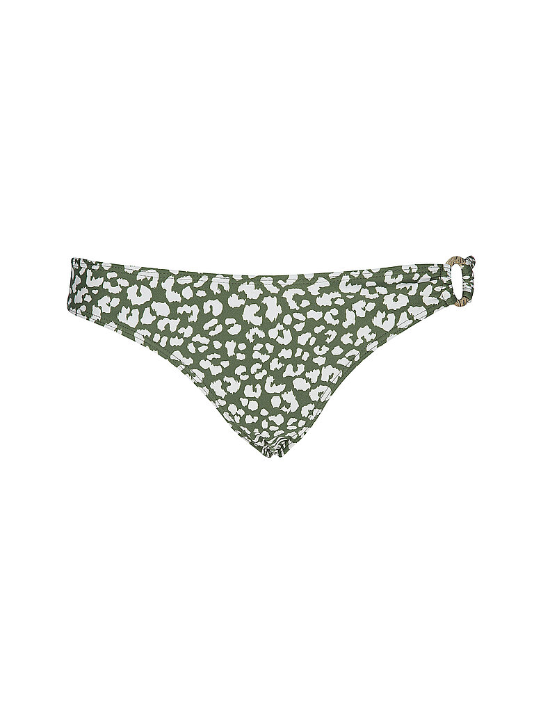 Damen Bikinihose mit Dekoring olive 36 W