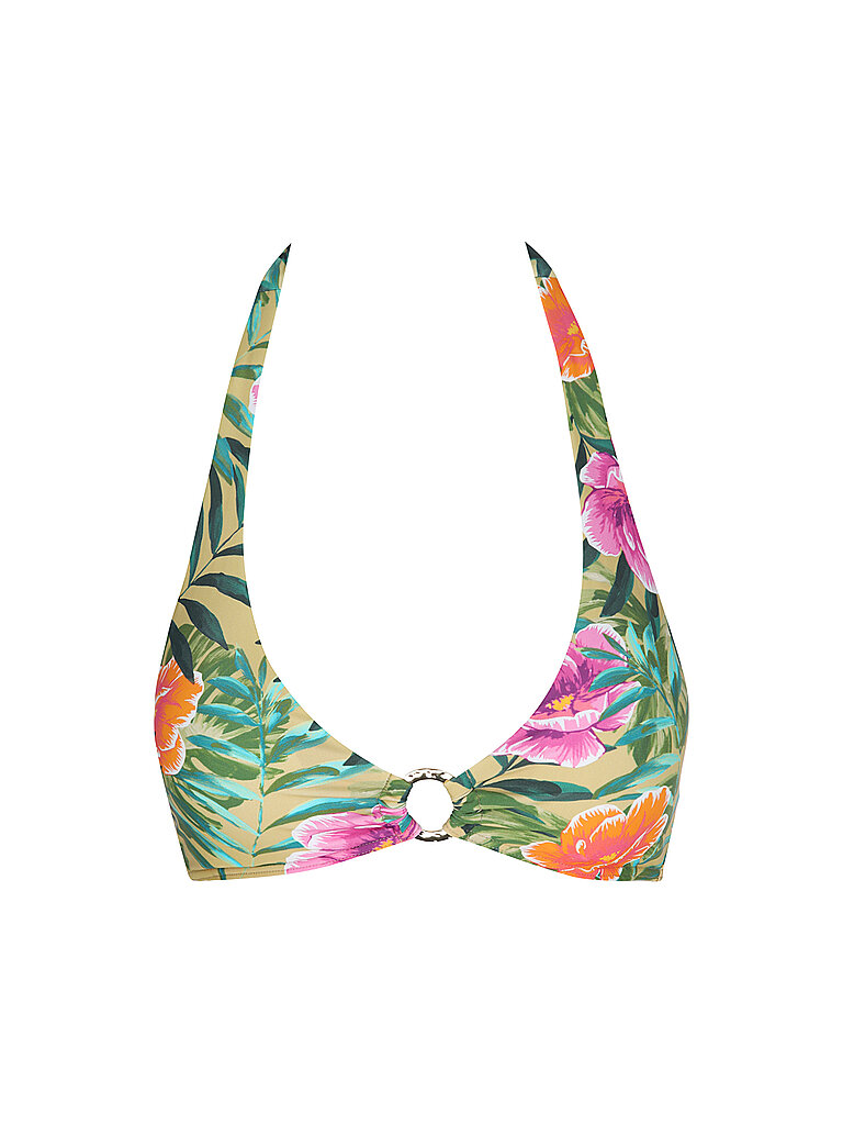 Damen Bikinioberteil Neckholder grün 42 W