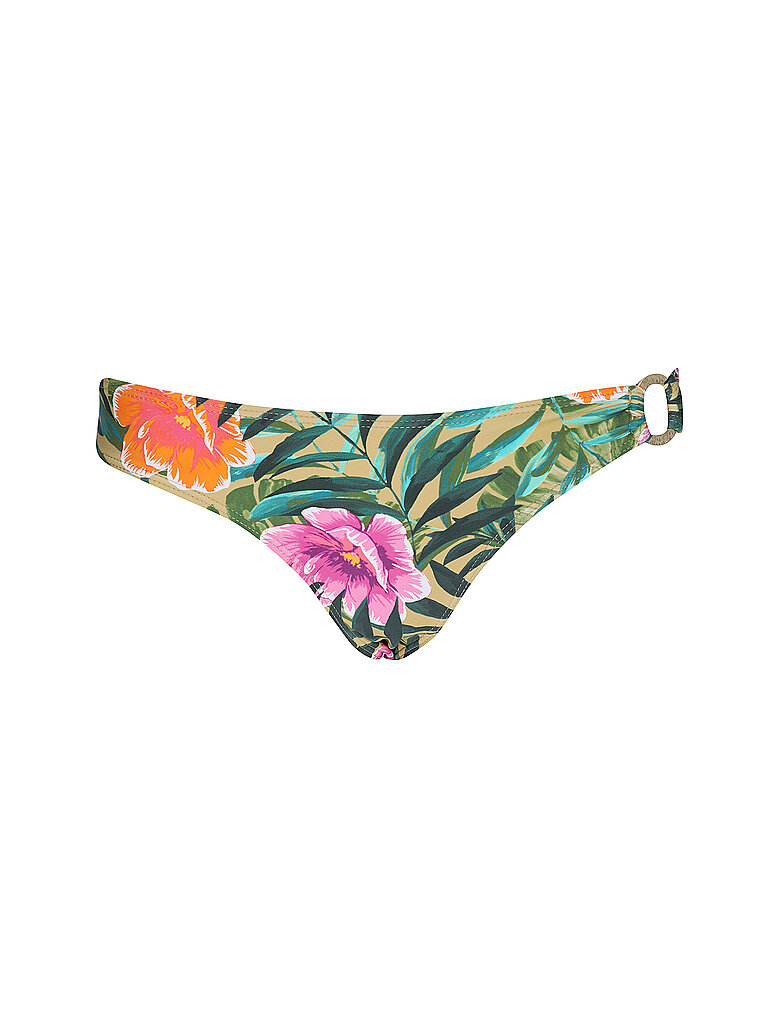 Damen Bikinihose mit Dekoring grĂĽn 40 W