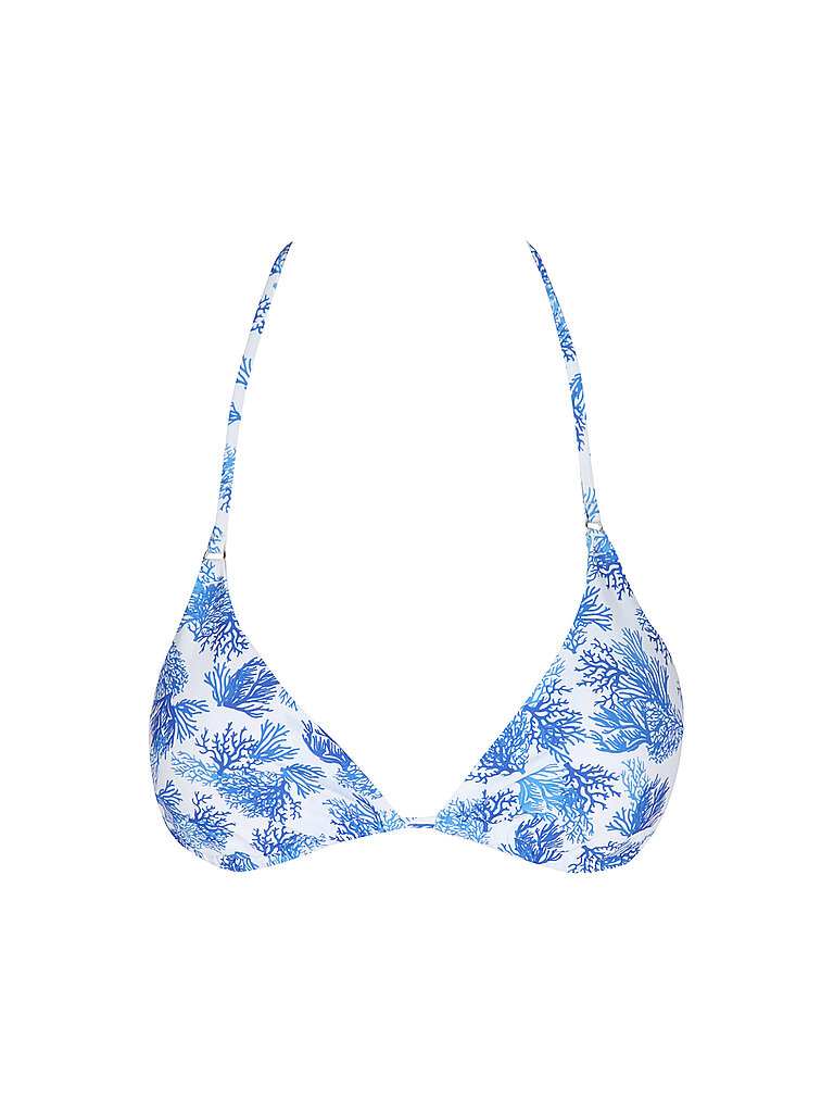 Damen Bikinioberteil Triangel blau 34 W