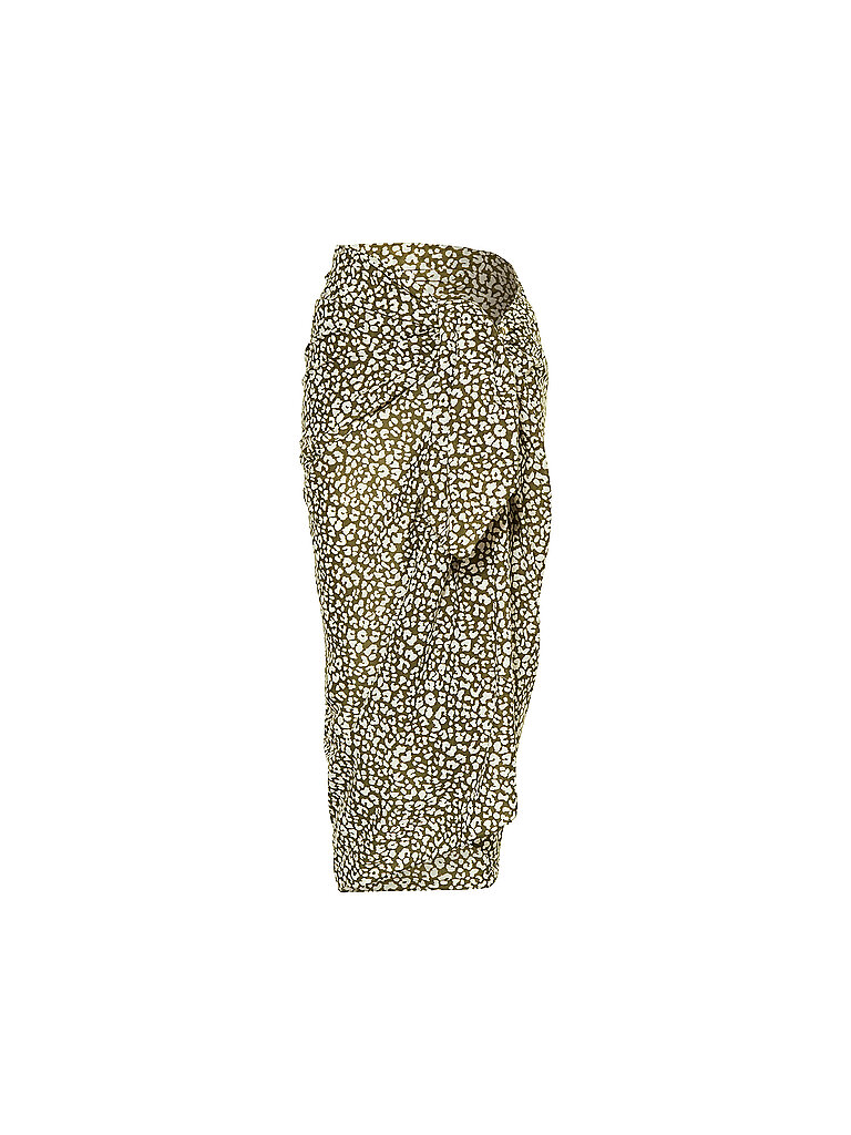 Damen Pareo Gross Leo Print olive W