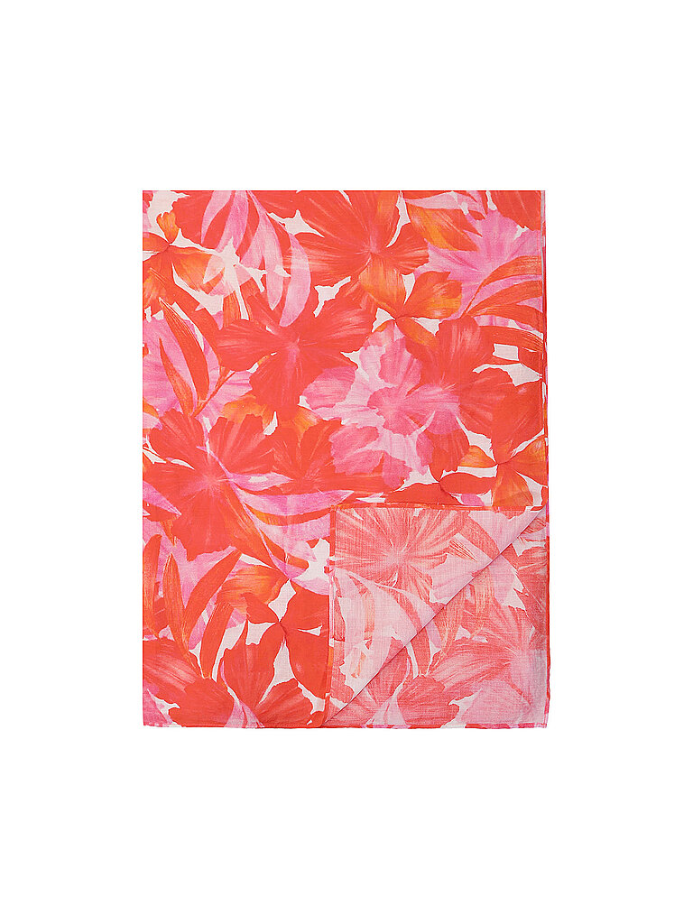 Damen Pareo Gross Hawaii Flower rot W