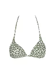 DARLING HARBOUR | Damen Bikinioberteil Triangel | olive