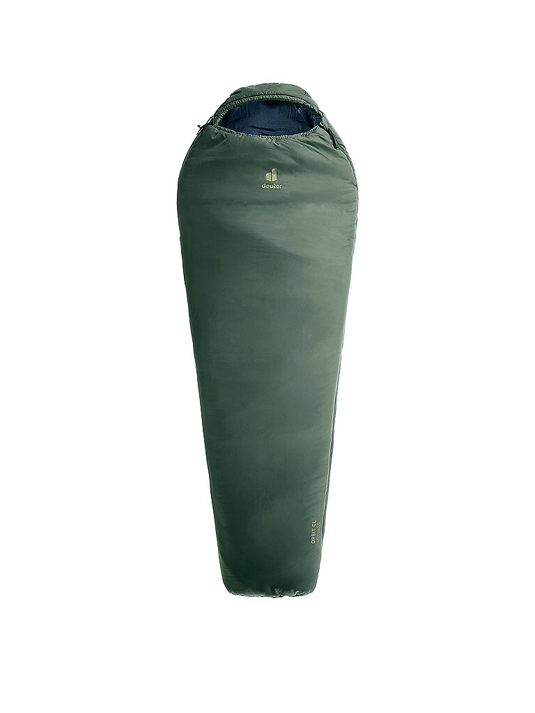 DEUTER Kunstfaserschlafsack Orbit +5° L dunkelgrün