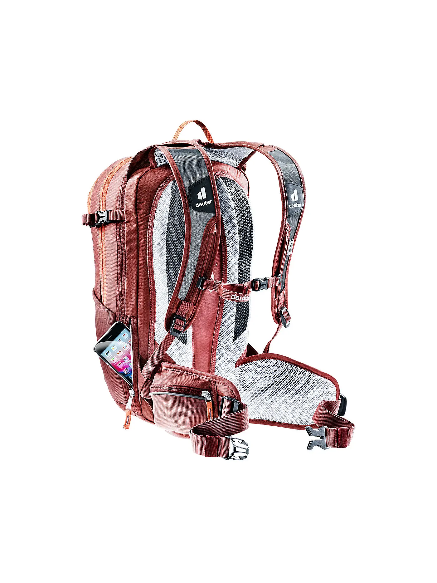 DEUTER | Damen Fahrrad Rucksack Compact EXP 12 SL | rot