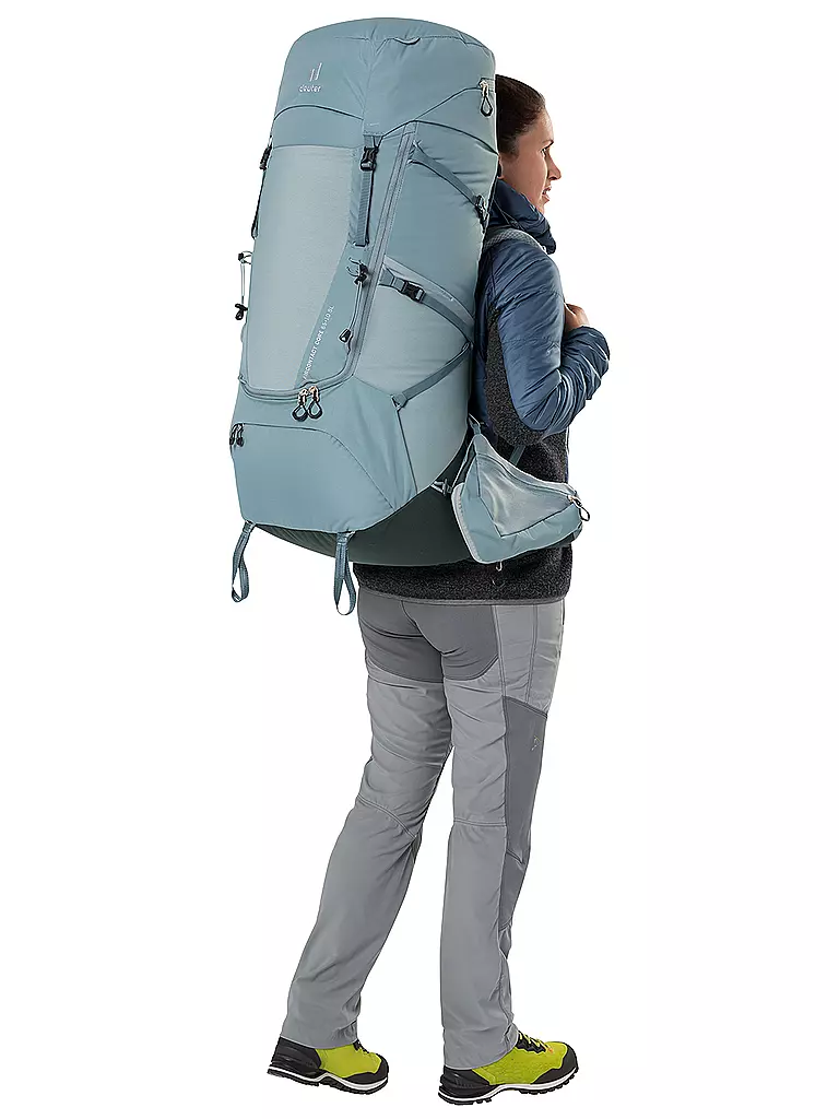 DEUTER | Damen Trekkingrucksack Aircontact Core 65+10 SL | hellblau