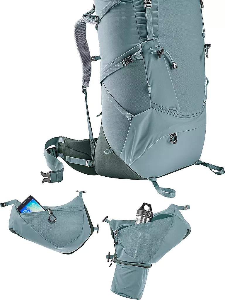 DEUTER | Damen Trekkingrucksack Aircontact Core 65+10 SL | hellblau