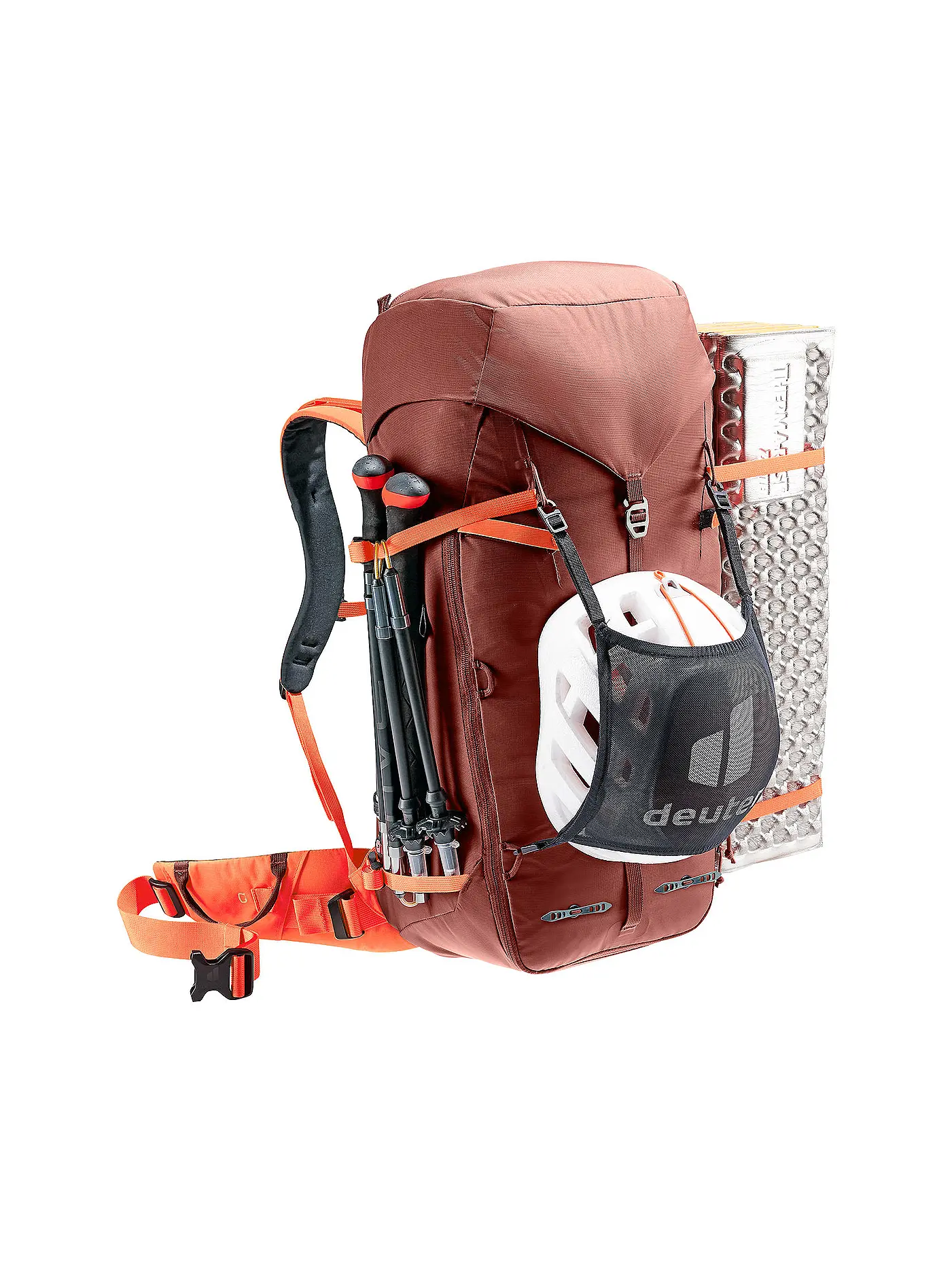 DEUTER | Hochtourenrucksack Guide 34+8 | dunkelrot