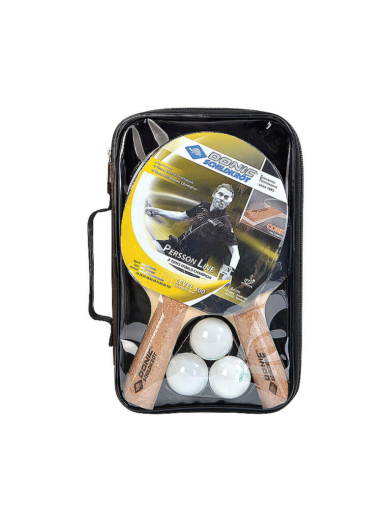 Tischtennis-Set Persson 500 Kork gelb B
