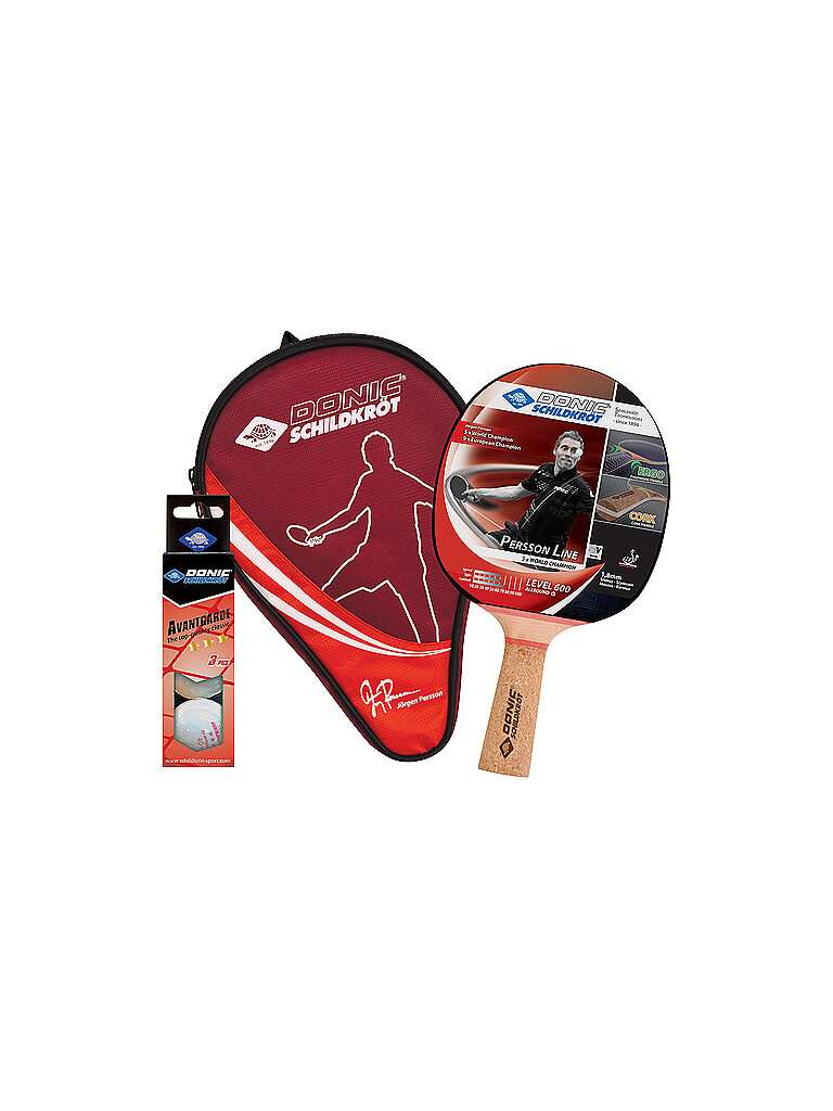 Tischtennis-Set Persson 600 rot B