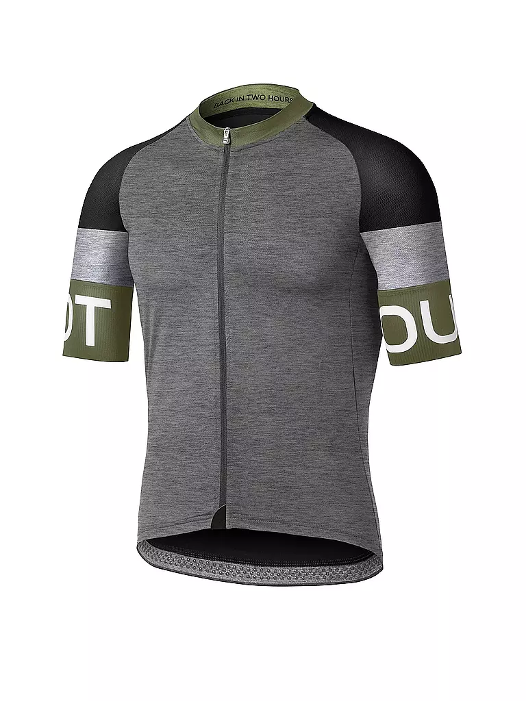 DOTOUT | Herren Radtrikot Spin | grau