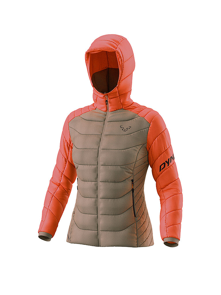 Dynafit Isojacke Hoodie Daune grau