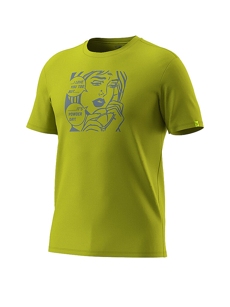DYNAFIT Herren T-Shirt Graphic Cotton gold | S