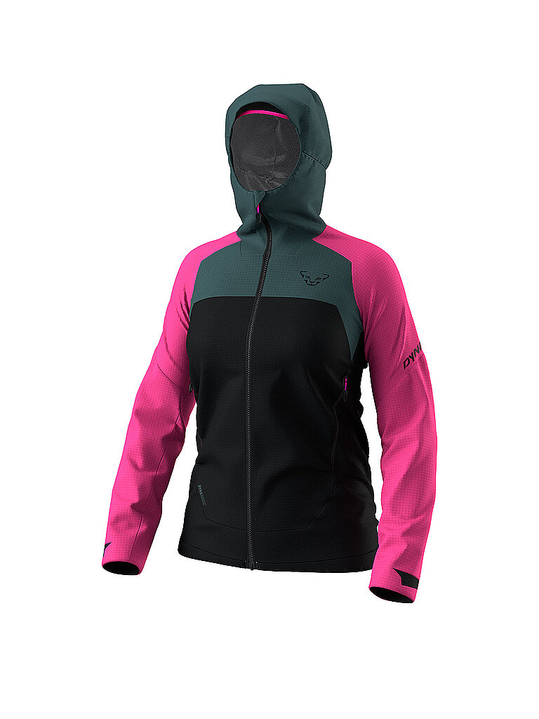 DYNAFIT Damen Tourenjacke Radical 3L Hoodie pink | S