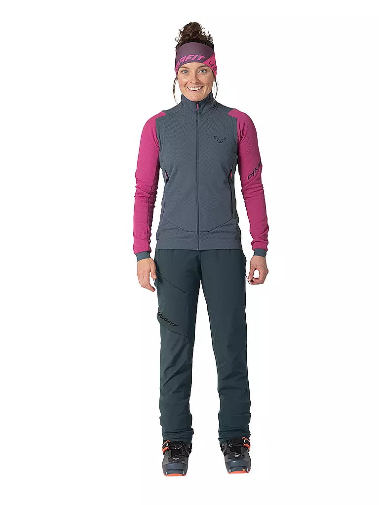 DYNAFIT | Damen Fleecejacke Blacklight Thermal Hoodie | grau