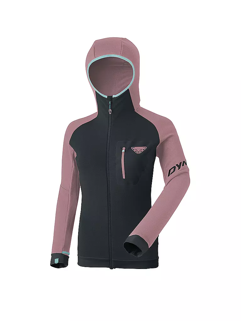 DYNAFIT | Damen Fleecejacke Radical POLARTEC® Hooded | rosa