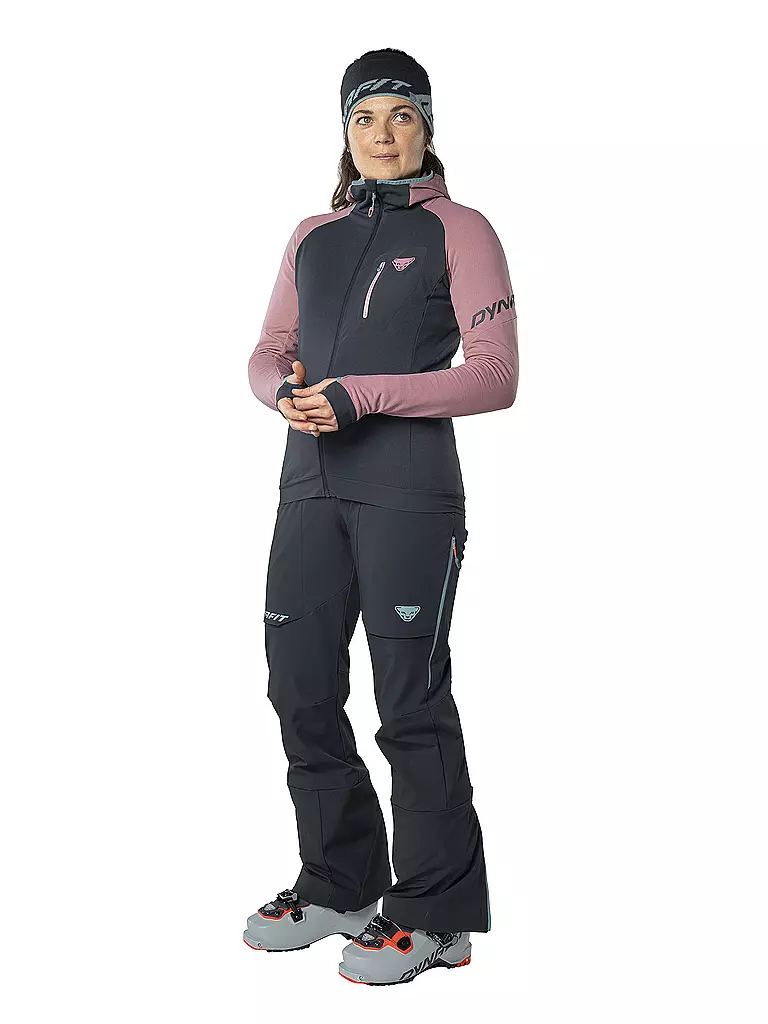 DYNAFIT | Damen Fleecejacke Radical POLARTEC® Hooded | rosa